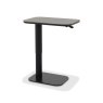Gallery Collection Riley Grey Sintered Stone Gas Lift Adjustable Sofa Table
