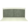 Signature Collection Alora Blue Grey Pearl Velvet Fabric King Bed Frame 150cm