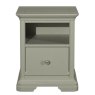 Signature Collection Alora Blue Grey 1 Drawer Bedside Table
