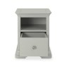 Signature Collection Alora Blue Grey 1 Drawer Bedside Table