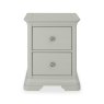 Signature Collection Alora Blue Grey 2 Drawer Bedside Table