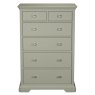 Signature Collection Alora Blue Grey 2+4 Tall Chest of Drawers