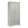 Signature Collection Alora Blue Grey Double Wardrobe