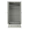 Signature Collection Alora Blue Grey Double Wardrobe