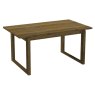Premier Collection Delta Rustic Oak 4-6 Extension Dining Table