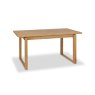 Premier Collection Delta Rustic Oak 4-6 Extension Dining Table