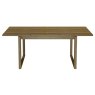 Premier Collection Delta Rustic Oak 6-8 Extension Dining Table