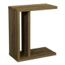 Premier Collection Delta Rustic Oak Sofa Table