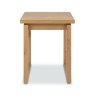 Premier Collection Delta Rustic Oak Lamp Table