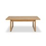Premier Collection Delta Rustic Oak Coffee Table