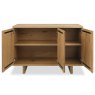 Premier Collection Delta Rustic Oak Narrow Sideboard