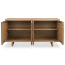 Premier Collection Delta Rustic Oak Wide Sideboard