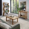 Premier Collection Delta Rustic Oak Console Table