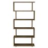 Premier Collection Delta Rustic Oak Open Display Unit