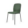 Gallery Collection Felix - Green Stackable Chair with Black Legs (4 in a Carton)