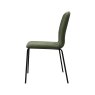 Gallery Collection Felix - Green Stackable Chair with Black Legs (4 in a Carton)