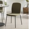 Gallery Collection Felix - Green Stackable Chair with Black Legs (4 in a Carton)