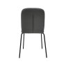 Gallery Collection Felix - Grey Stackable Chair with Black Legs (4 in a Carton)