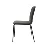 Gallery Collection Felix - Grey Stackable Chair with Black Legs (4 in a Carton)