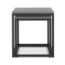 Gallery Collection Sofia - Matt Grey Sintered Stone Nest of Lamp Tables