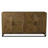 Signature Collection Indus Rustic Oak Wide Sideboard