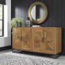 Signature Collection Indus Rustic Oak Wide Sideboard