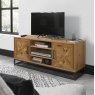 Signature Collection Indus Rustic Oak Media Unit