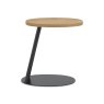 Signature Collection Vega Rustic Oak & Peppercorn Sofa Table