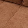 Premier Collection Elara Terracotta 3 Seater Sofa with Black Legs