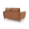 Premier Collection Elara Terracotta 2 Seater Sofa with Black Legs