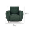 Premier Collection Elara Mint Green Armchair