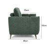 Premier Collection Elara Mint Green Armchair