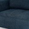 Premier Collection Elara Teal 3 Seater Sofa with Black Legs
