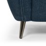 Premier Collection Elara Teal Armchair with Black Legs