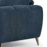 Premier Collection Elara Teal Armchair with Black Legs