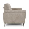 Premier Collection Mara Oatmeal 2 Seater Sofa with Black Legs