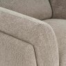 Premier Collection Mara Oatmeal 2 Seater Sofa with Black Legs