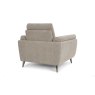Premier Collection Mara Oatmeal Armchair with Black Legs