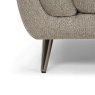 Premier Collection Mara Oatmeal Armchair with Black Legs