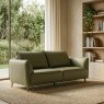 Premier Collection Atlas Green 3 Seater Sofa