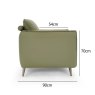 Premier Collection Atlas Green Armchair