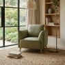 Atlas Green Armchair