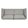 Premier Collection Atlas Light Grey 3 Seater Sofa