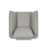 Premier Collection Atlas Light Grey Armchair
