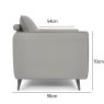 Premier Collection Atlas Light Grey Armchair