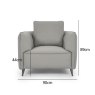 Premier Collection Atlas Light Grey Armchair