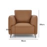 Premier Collection Atlas Tan Armchair