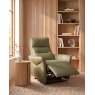 Premier Collection Enzo Green Recliner Armchair