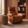 Premier Collection Enzo Tan Recliner Armchair