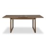Premier Collection Delta Dark Oak 4-6 Extension Dining Table